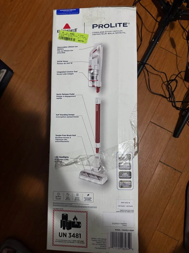 Bissell ProLite 3-in-1 Cordless Stick Vacuum - photo 2