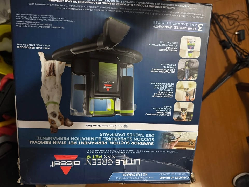 Bissell Little Green Max Pet Portable Carpet & Upholstery Cleane - photo 2