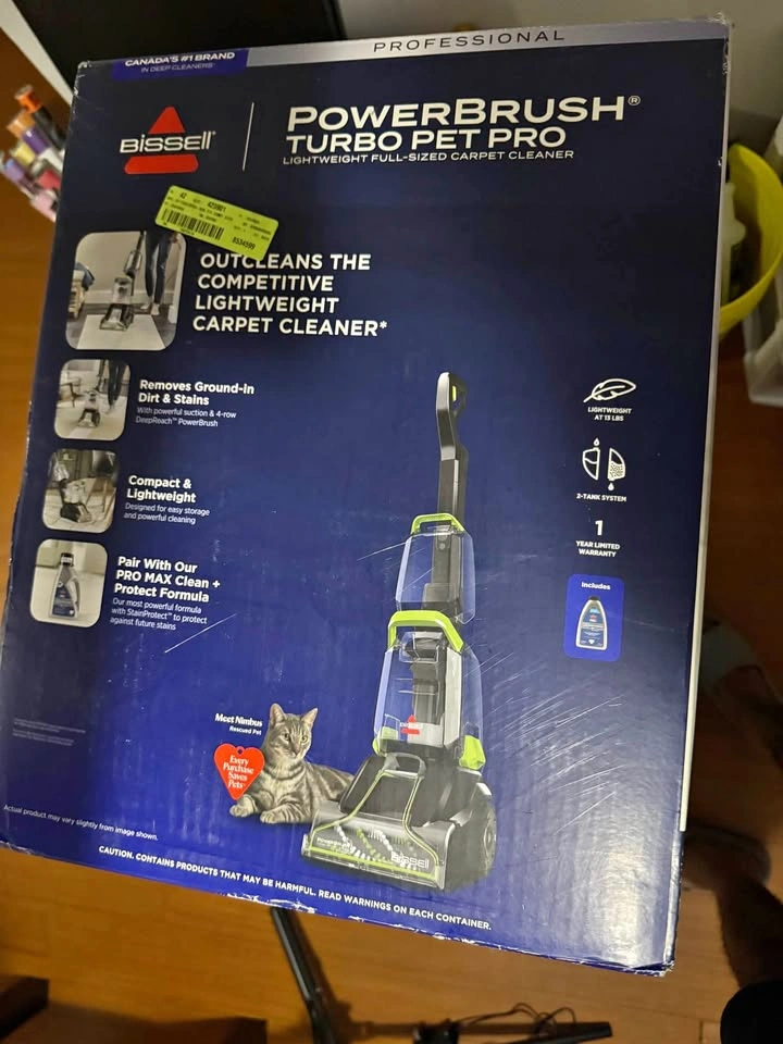 Bissell PowerBrush Turbo Pet Pro Carpet Cleaner