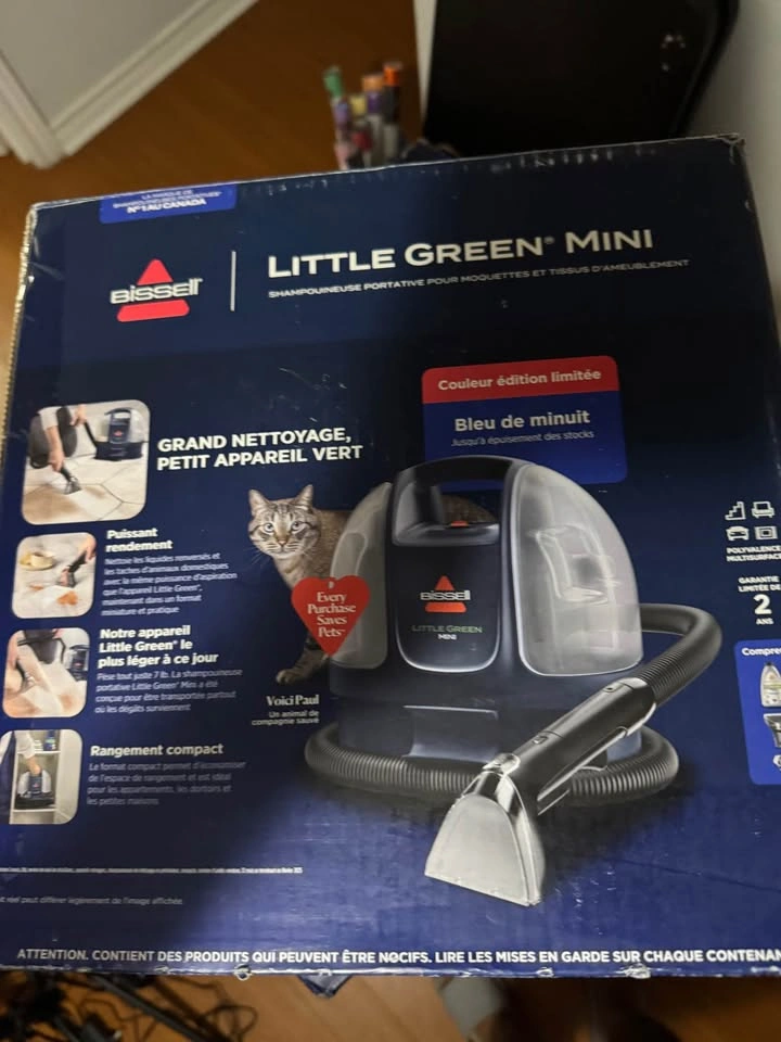 Bissell Little Green Mini Portable Carpet & Upholstery Cleaner - photo 2