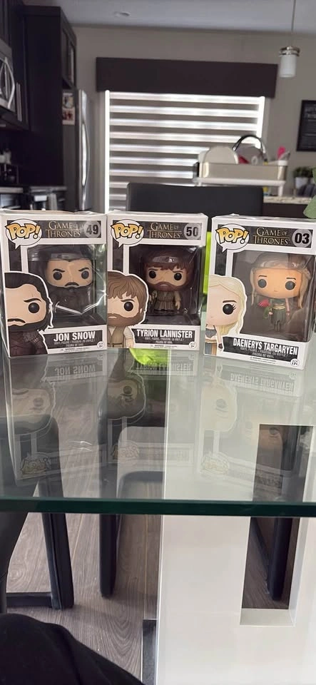 Game of Thrones Funko Pop! Set – Jon Snow, Tyrion, Daenerys