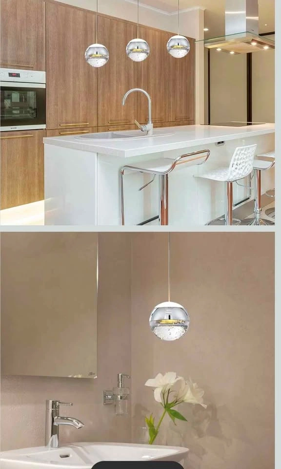 Modern Glass Drop Chandelier
