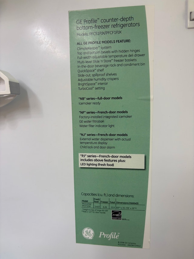 GE Profile Counter-Depth French Door Refrigerator - photo 2