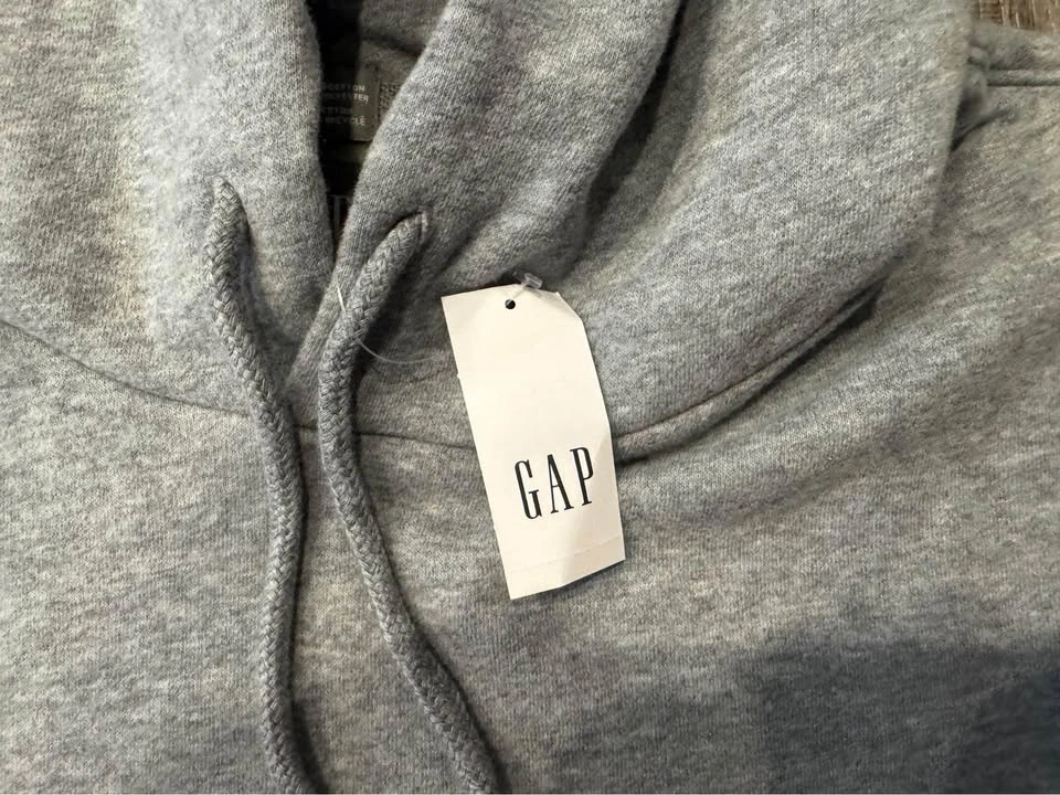 GAP VintageSoft Relaxed Hoodie XL HEATHER GREY - photo 4