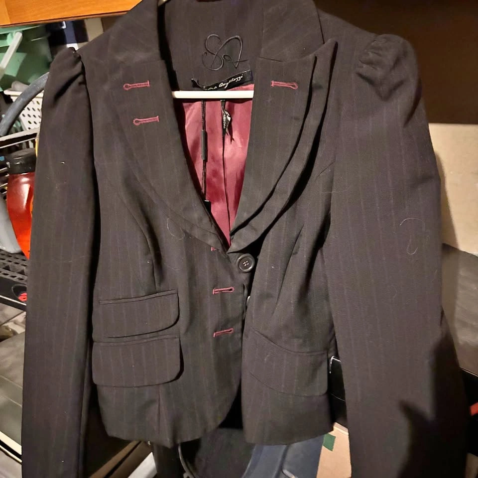 Sara Guglielmi Women's Pinstripe Pant Suit