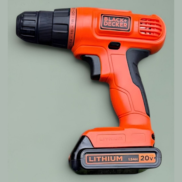 BLACK+DECKER 20V MAX Cordless Drill / Driver with 1.5Ah Battery
