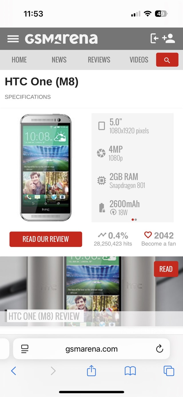 HTC One M8 - photo 3