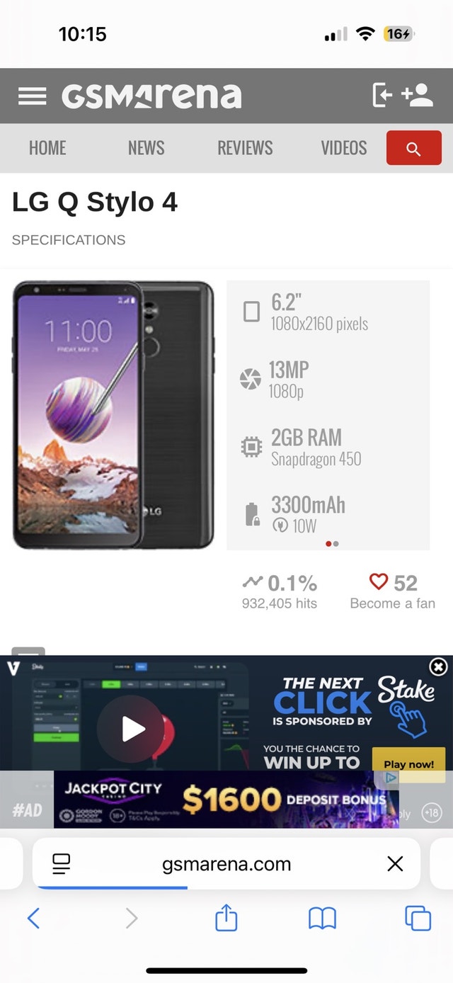 LG Stylo 4 unlocked 32GB - photo 3