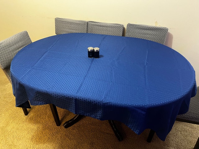 Dining table with 5 chairs