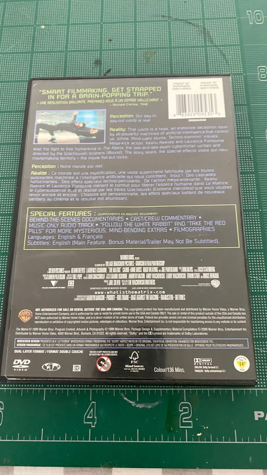 the matrix dvd - photo 2