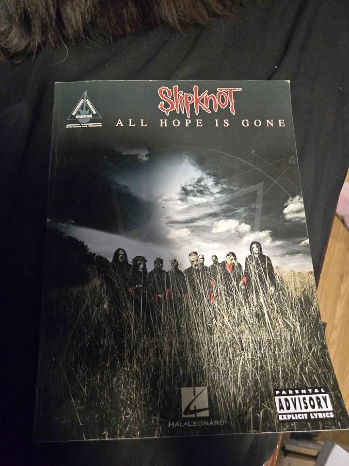 Slipknot all hope is gone tab book
