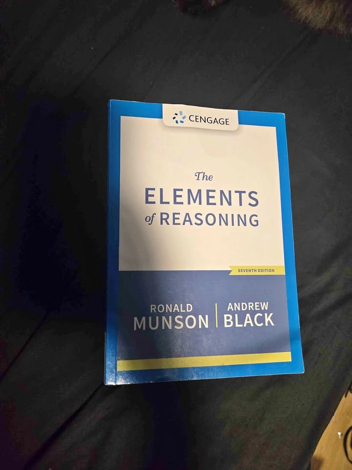 The elements of reasoning 7th edition