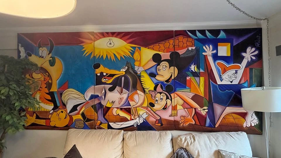 Extra Large Original Painting by Hulbert Waldroup