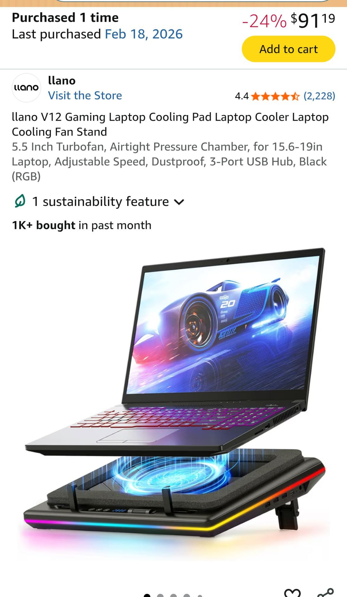 Cooling Pad For Laptops - photo 2
