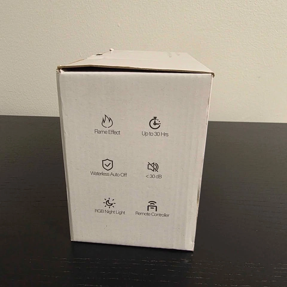 Open box, unused Flame Aroma Diffuser (Flame effect) - photo 3
