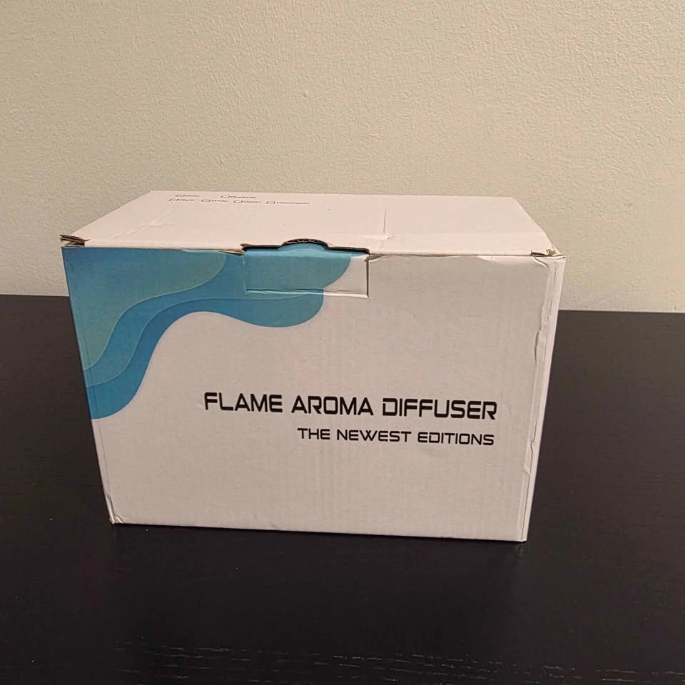Open box, unused Flame Aroma Diffuser (Flame effect) - photo 5