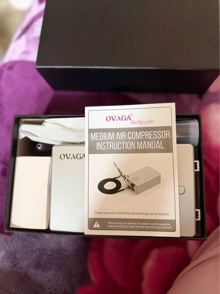 Ovaga 55PSI Professional Nail Airbrush Kit & Compressor - photo 2