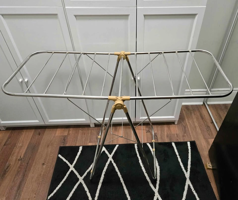 Stainless Steel Folding Laundry Drying Rack - photo 2