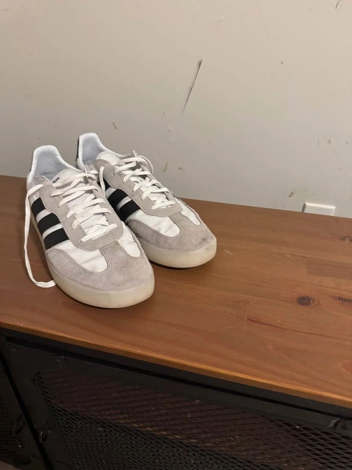 Adidas Samba XLG Sneakers (White/Black/Suede) - Like New - photo 2