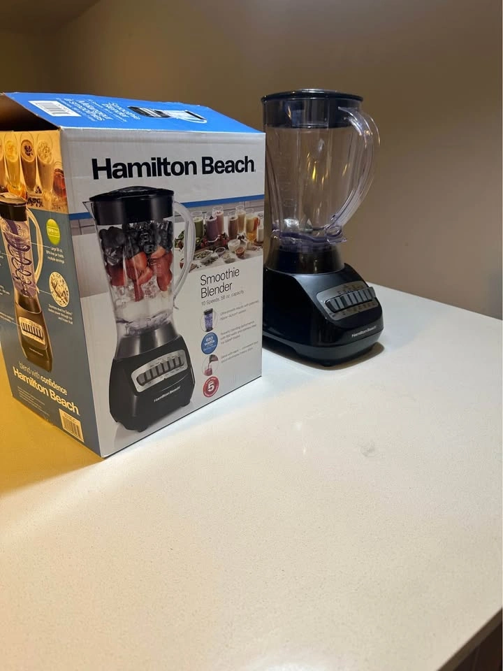Hamilton Beach 10-Speed Smoothie Blender (with original box) - photo 4