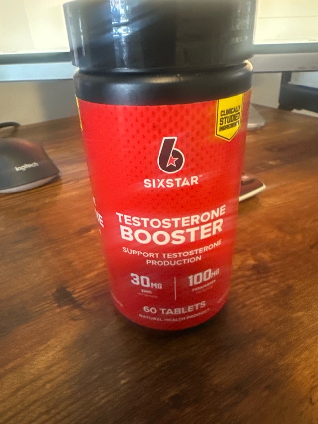 Six Star Testosterone Booster 60 Tablets - Brand New Unopened