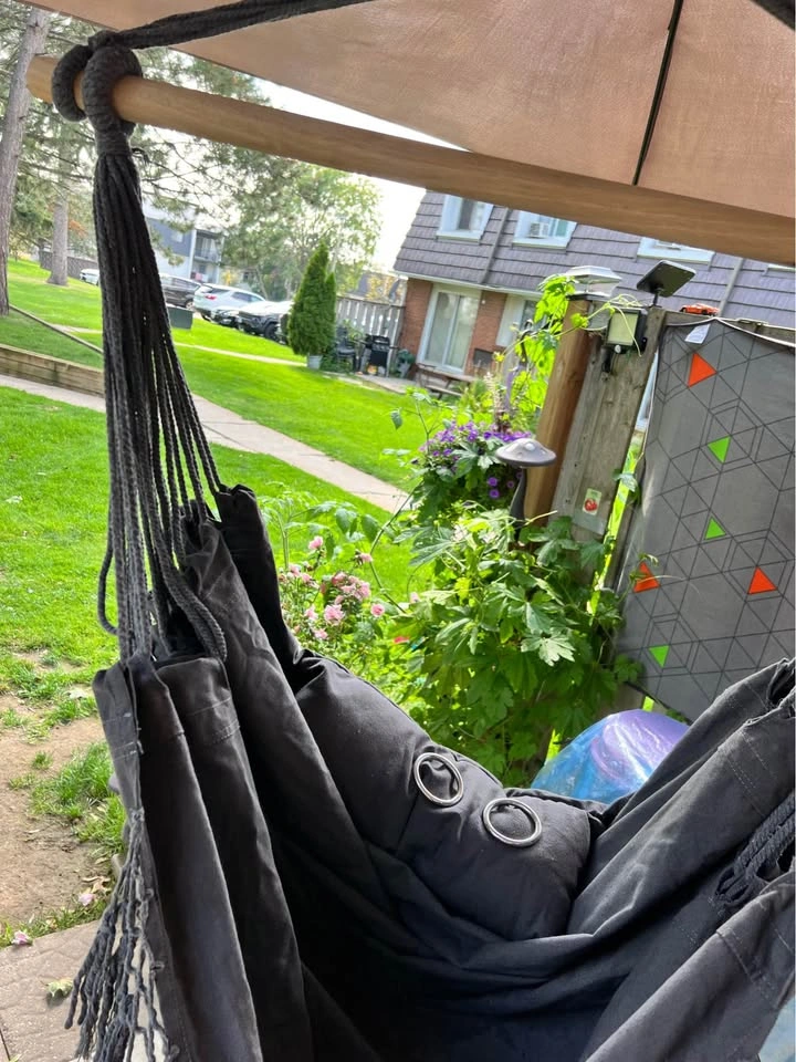 Hanging Hammock Chair – Black - photo 4