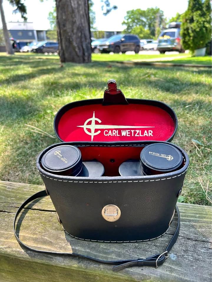 Vintage Carl Wetzlar Supreme 7x35 Binoculars with Case