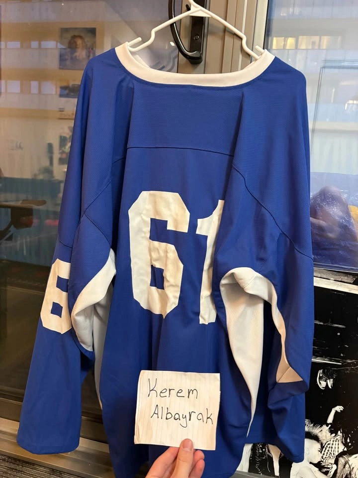 Blue Hockey Jersey - photo 2