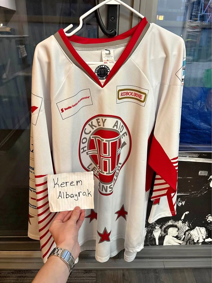 Red Hockey Jersey