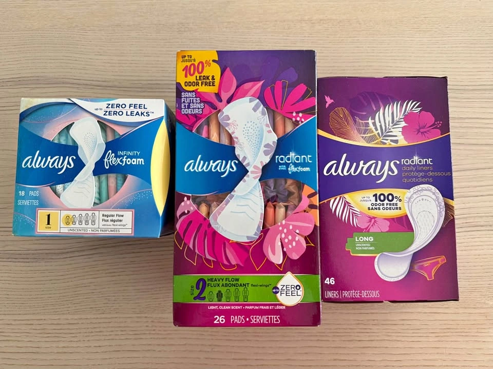 Always Pads & Liners Bundle – New