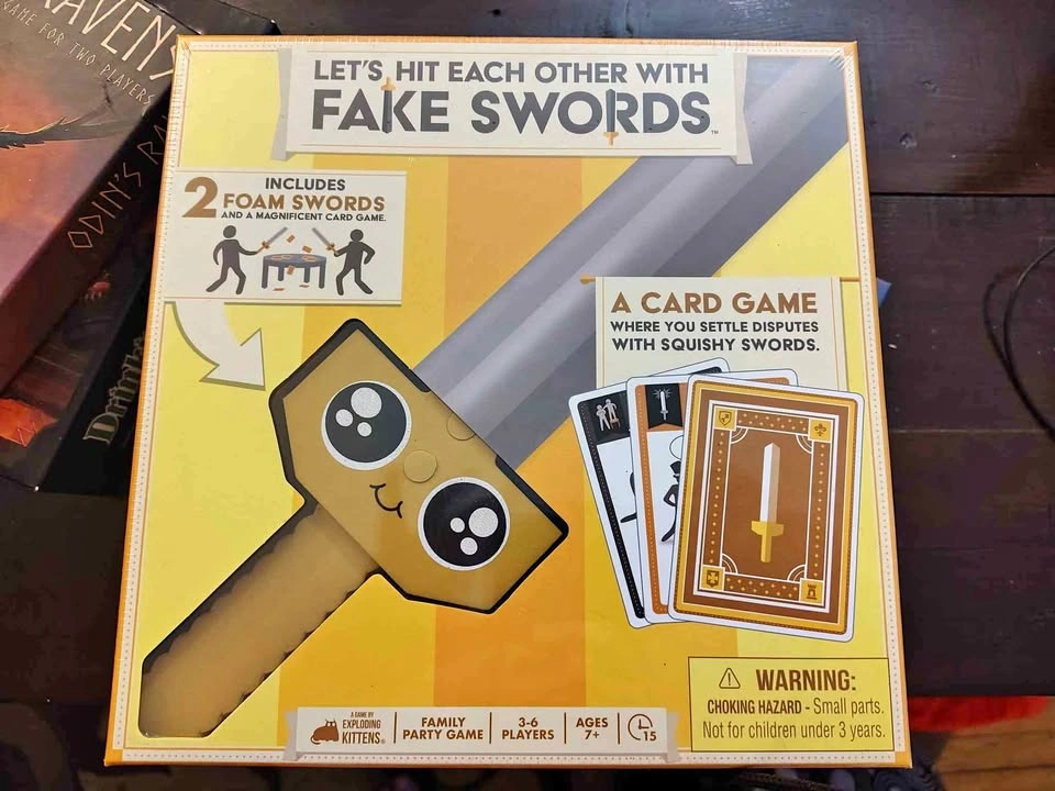 Let's Hit Each Other with Fake Swords - Game (sealed)