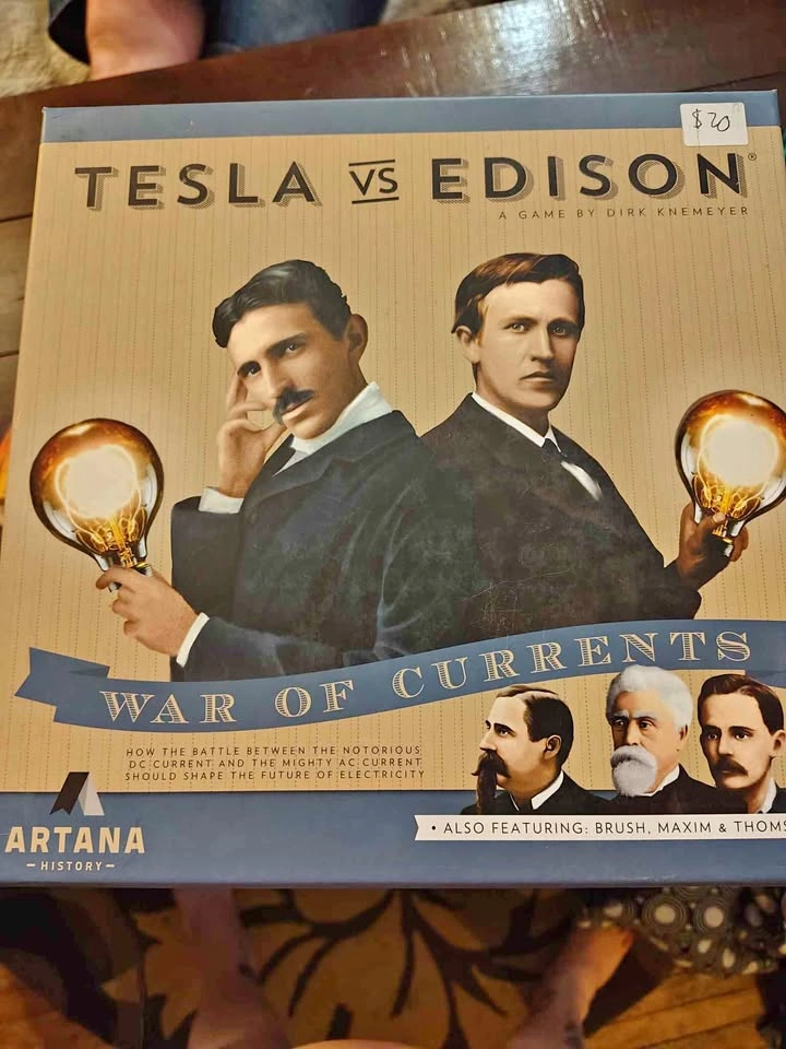 Tesla Vs Edison: War of Currents - Board Game