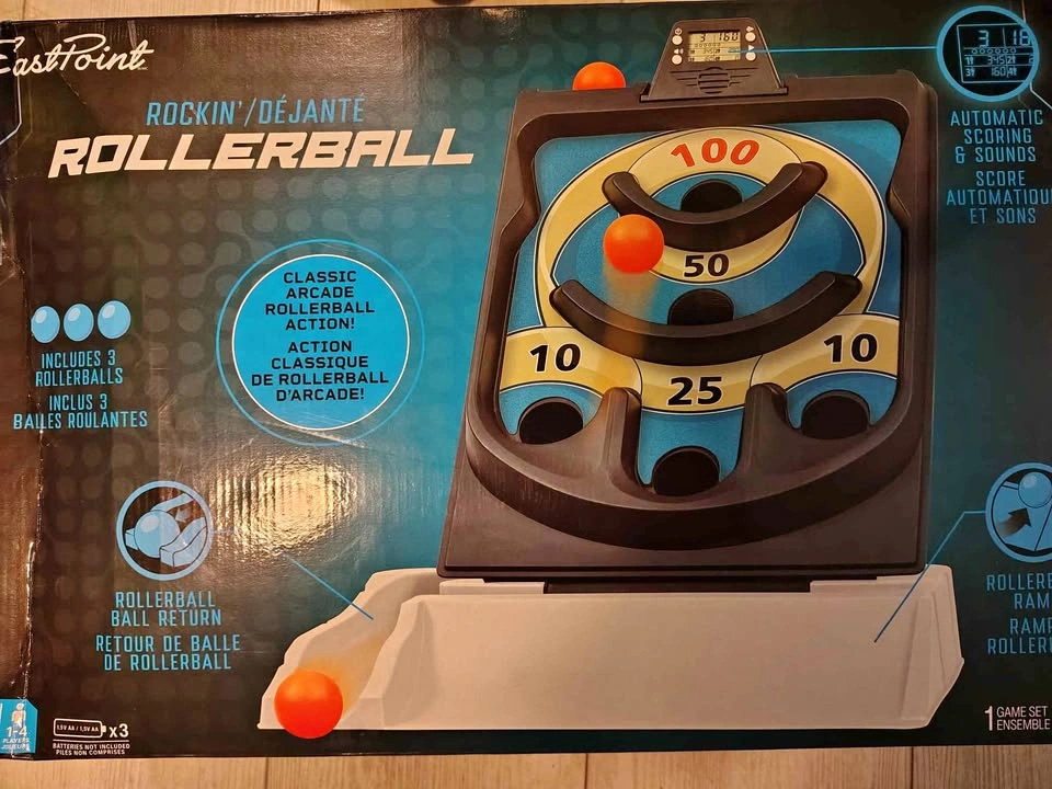 Rockin' Rollerball - home ski ball game