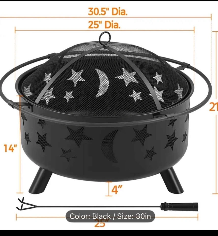 Celestial fire pit - brand new in box - photo 4