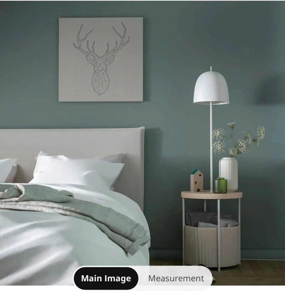 IKEA Table Lamp with Integrated Side Table w bulb - photo 2