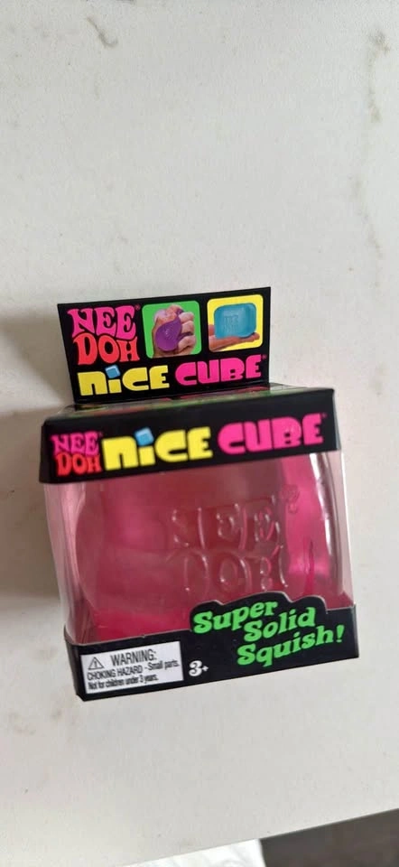 AUTHENTIC pink nee doh nice cube