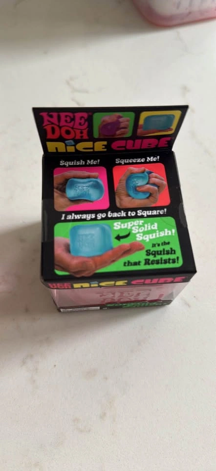 AUTHENTIC pink nee doh nice cube - photo 2