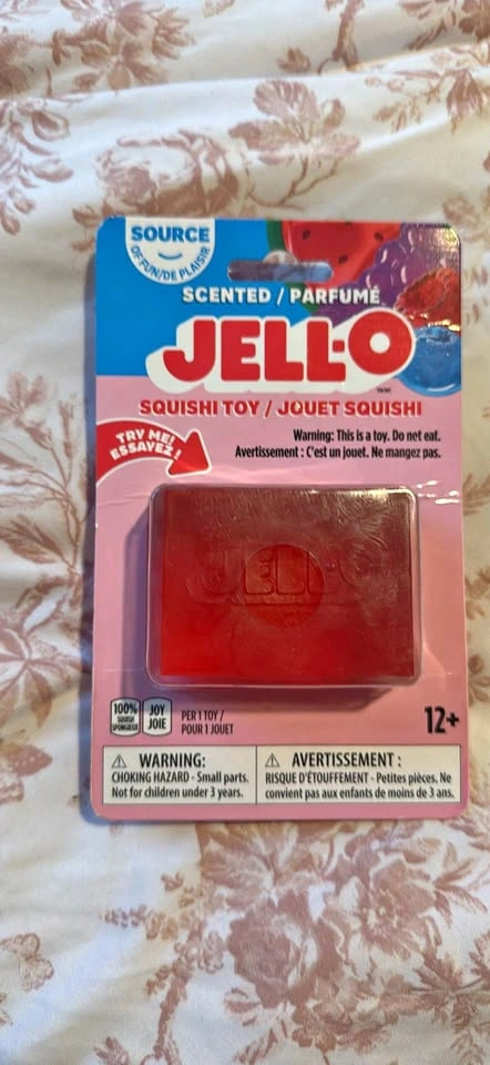 Jell-O Scented Squishi Toy