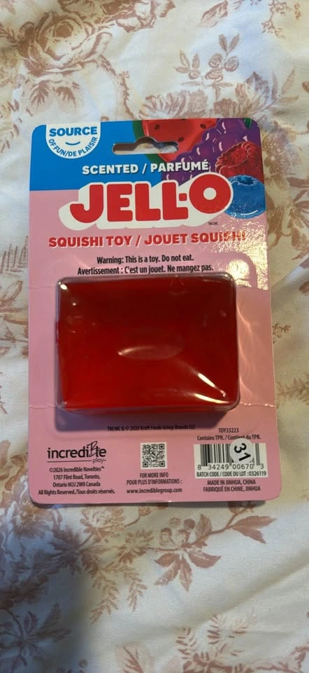 Jell-O Scented Squishi Toy - photo 2