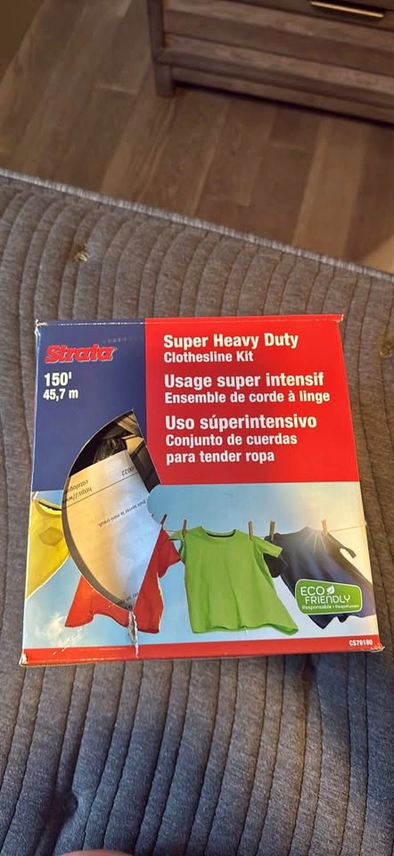 Strata 150 ft Super Heavy Duty Clothesline Kit