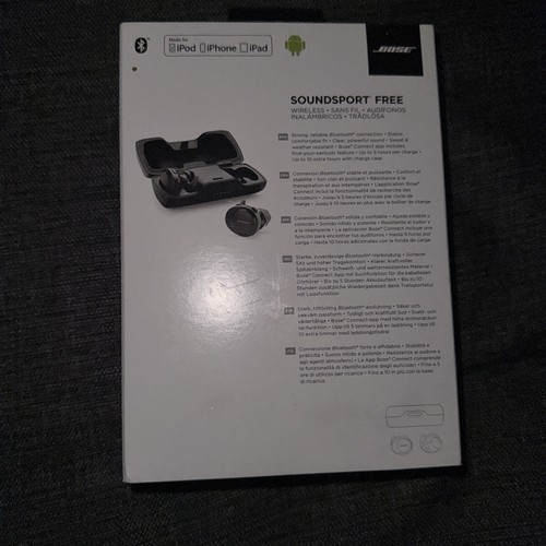 Bose SoundSport Free Wireless Bluetooth In-Ear Earbuds Blue - photo 2