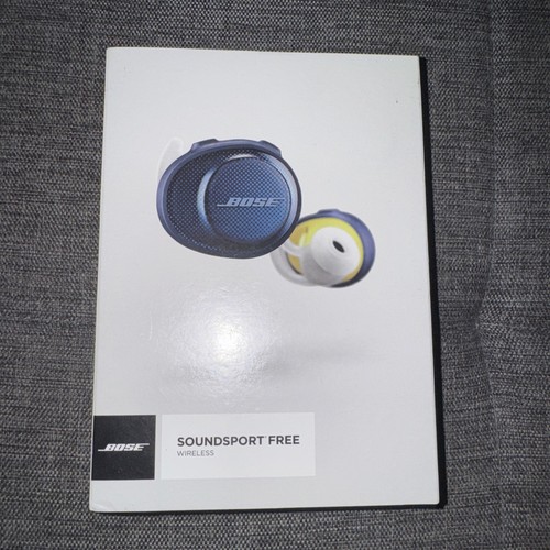 Bose SoundSport Free Wireless Bluetooth In-Ear Earbuds Blue