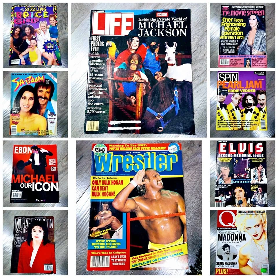 Vintage Variety Books/Magazines x61