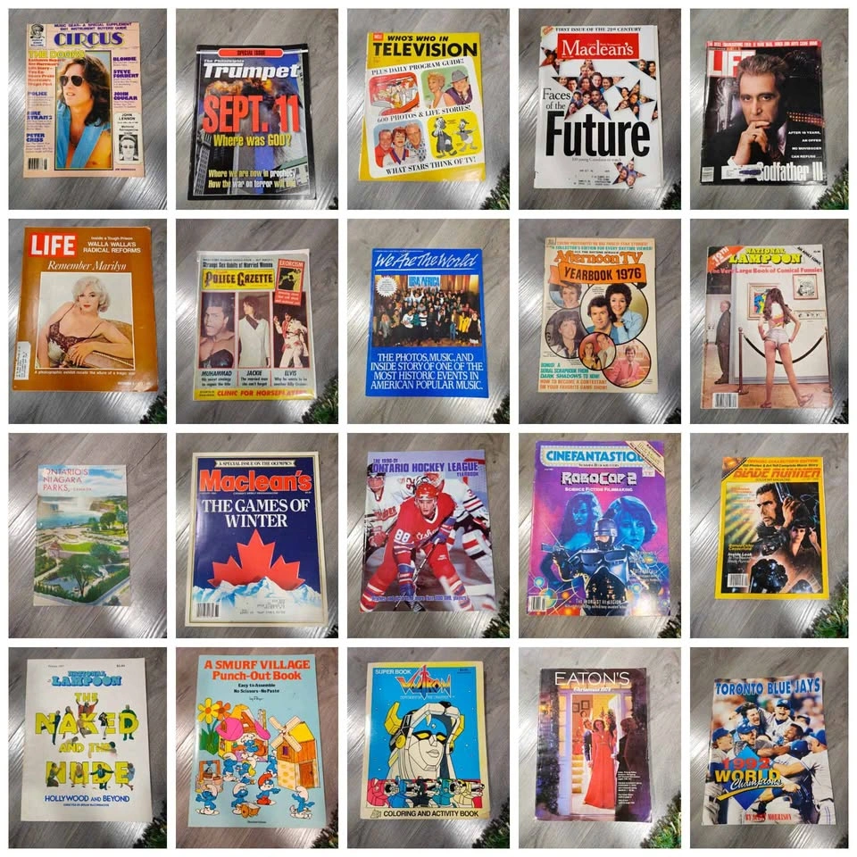 Vintage Variety Books/Magazines x61 - photo 3