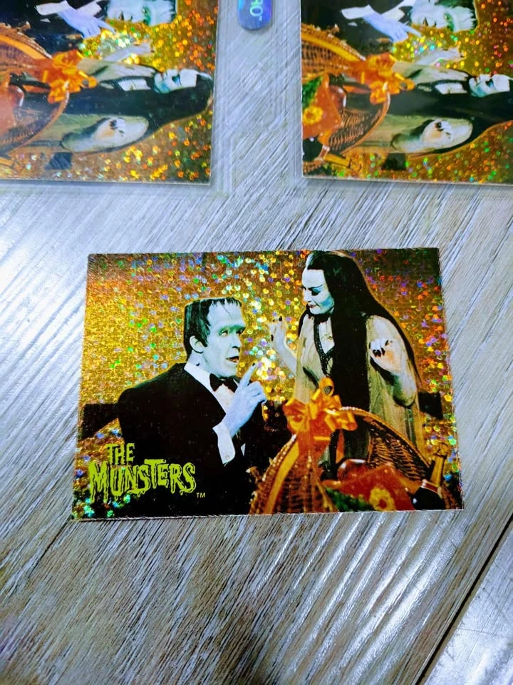 Vintage Rare 1998 The Munsters Exclusive Promo Trading Cards x37 - photo 2