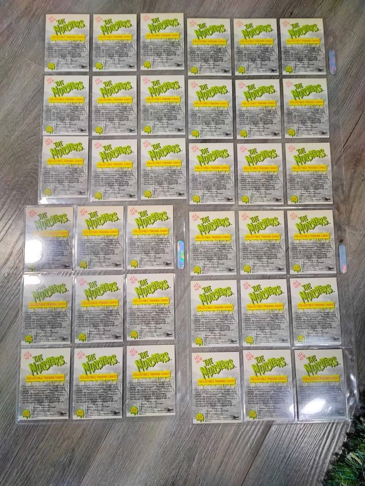 Vintage Rare 1998 The Munsters Exclusive Promo Trading Cards x37 - photo 3