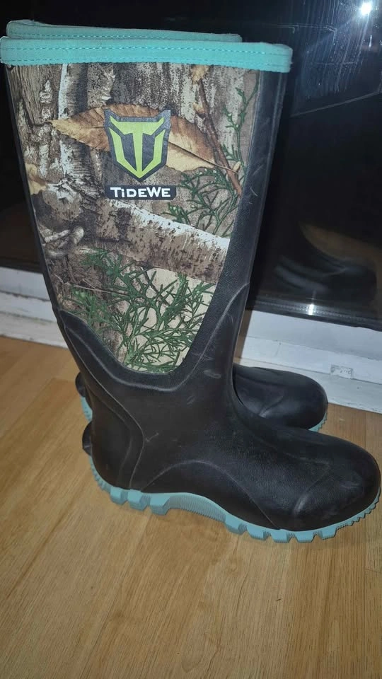 Brand New TIDEWE Women’s Waterproof Hunting Boots – Size 7 - photo 4