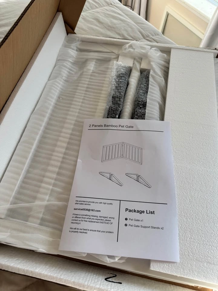 Brand New in the Box Pet Gate - White - photo 3