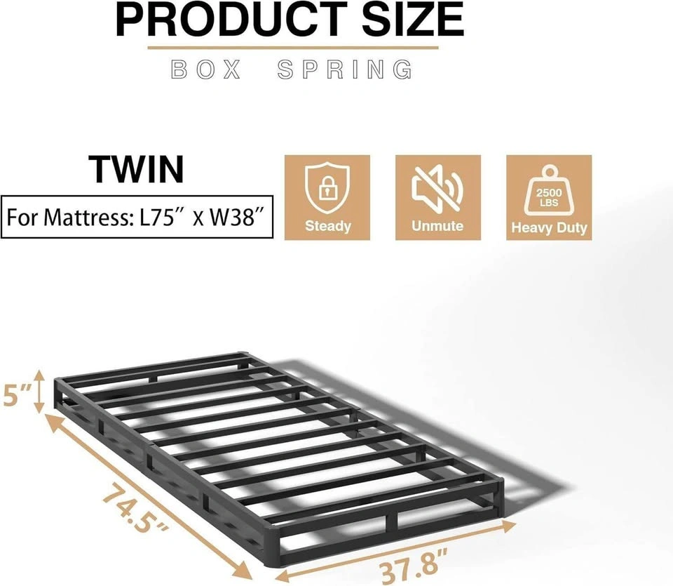 BRAND NEW Heavy Duty Metal Twin Box Spring - photo 2