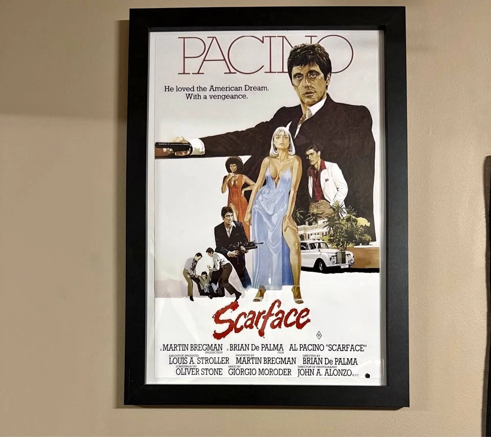 Scarface Framed Poster